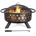 36¡å Dia. ¡Á 23.5¡å H Cast Iron Wood Burning Fire Pit