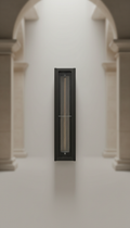 Wall-Mount Matte Black Patio Heater