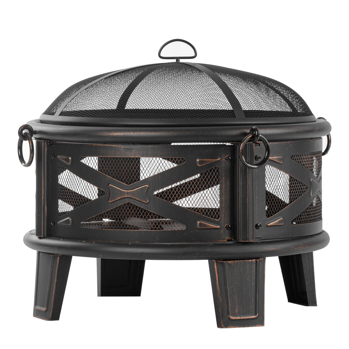 Branyah Round Iron Fire Pit