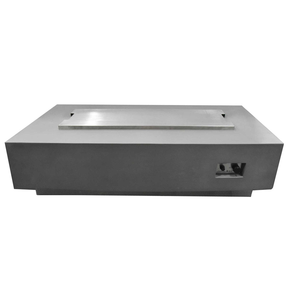 Granville Outdoor Concrete Fire Table 45,000 BTU - Includes Lava Rocks and PVC Cover