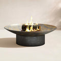 Hartlepool Round Steel Wood Burning Fire Pit