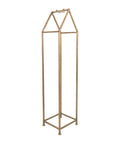 Metal House-Shaped Fire Wood Holder with Handle