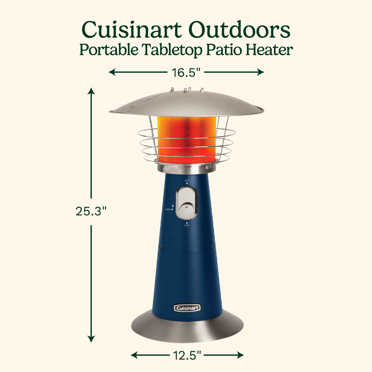 Tabletop Patio Heater